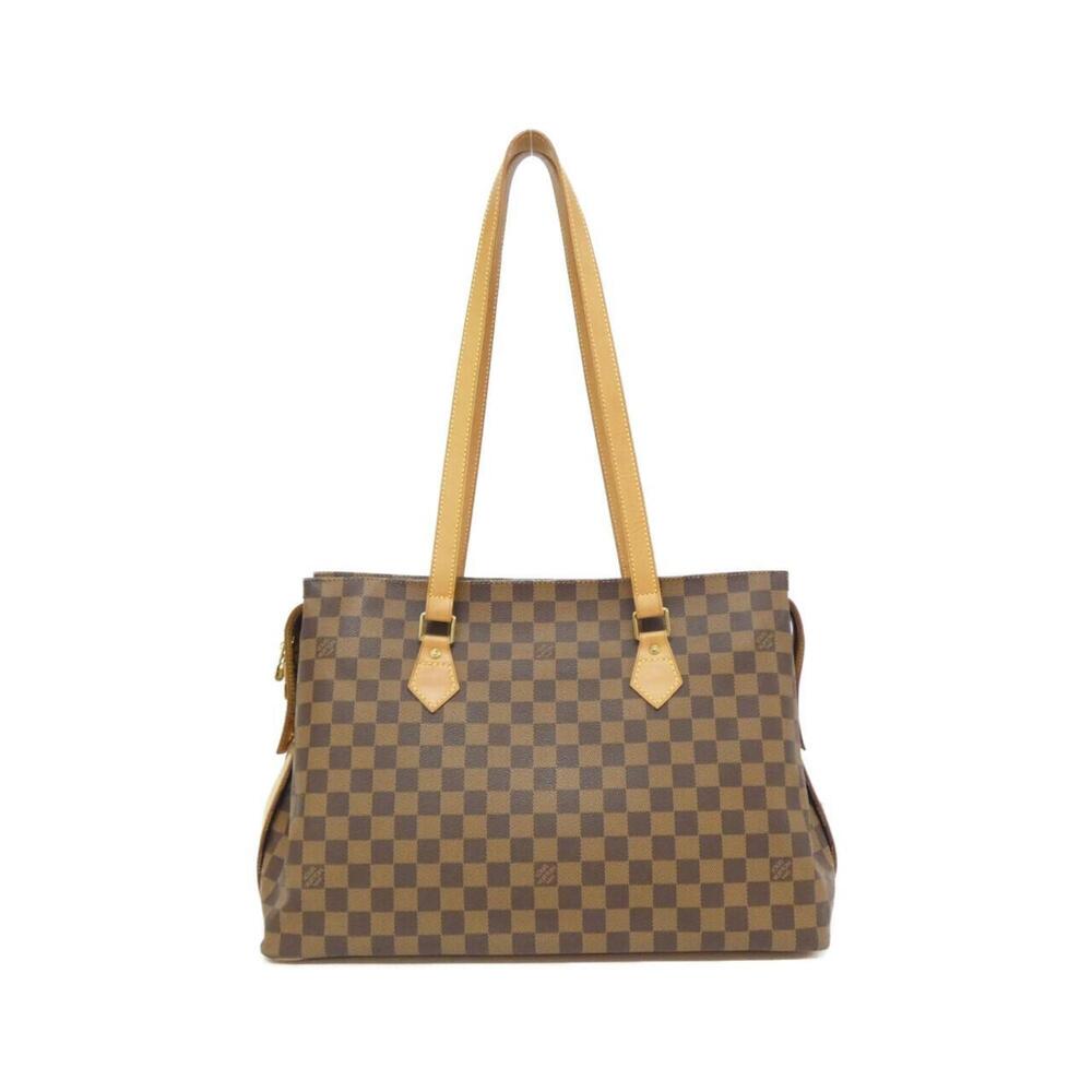 LOUIS VUITTON Authentic Brown Damier Shoulder Bag